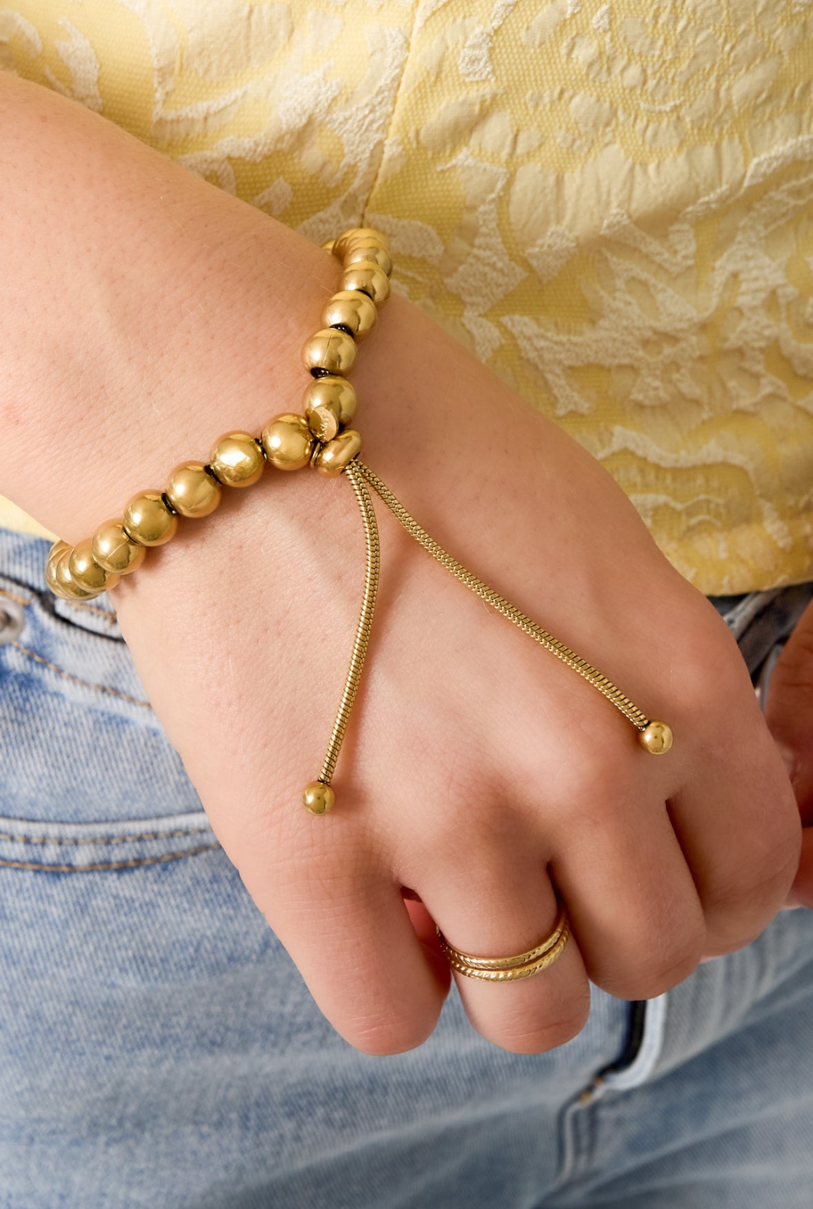 Holle kralen armband 8mm