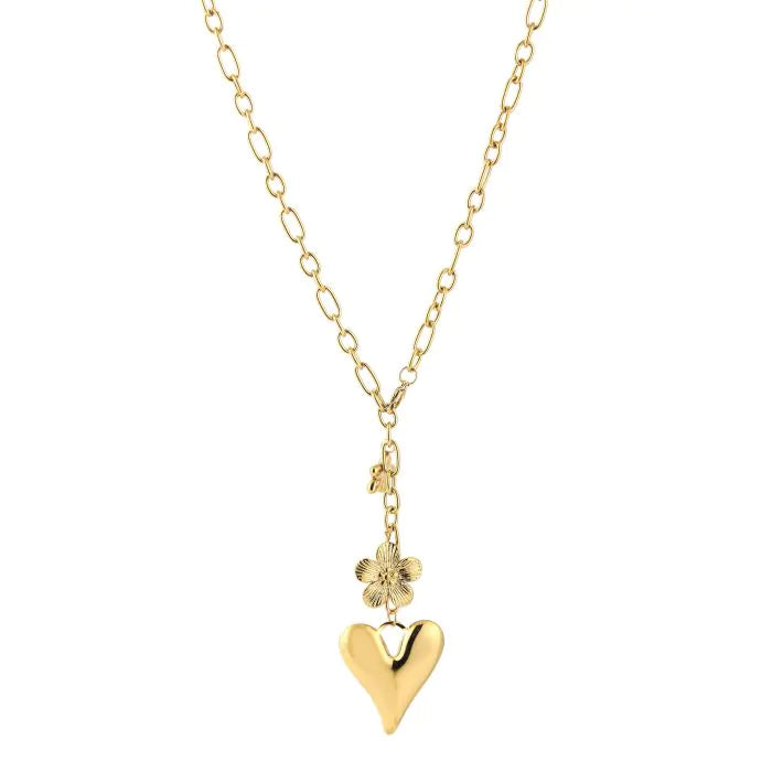 Y ketting met hart
