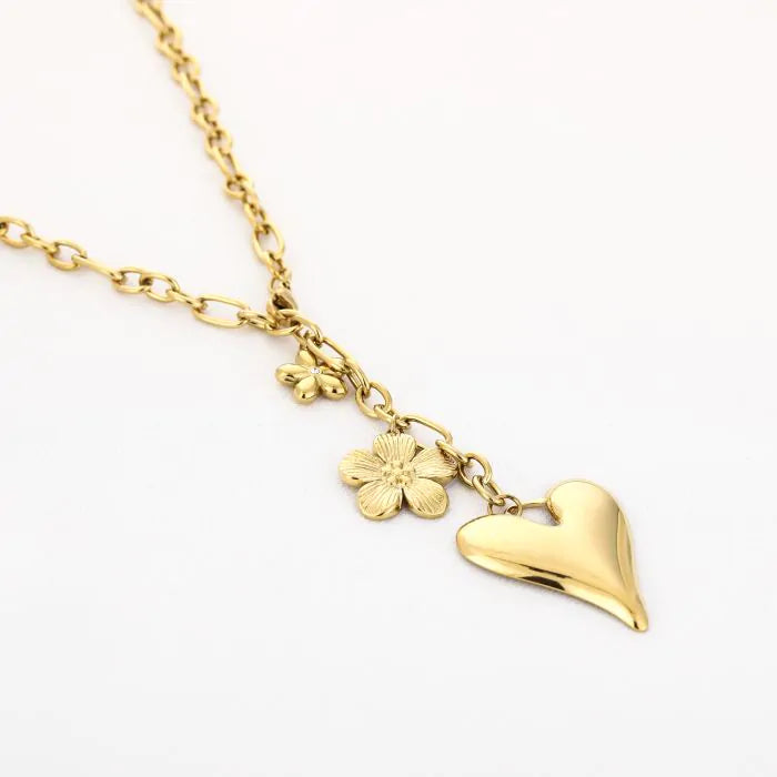 Y ketting met hart