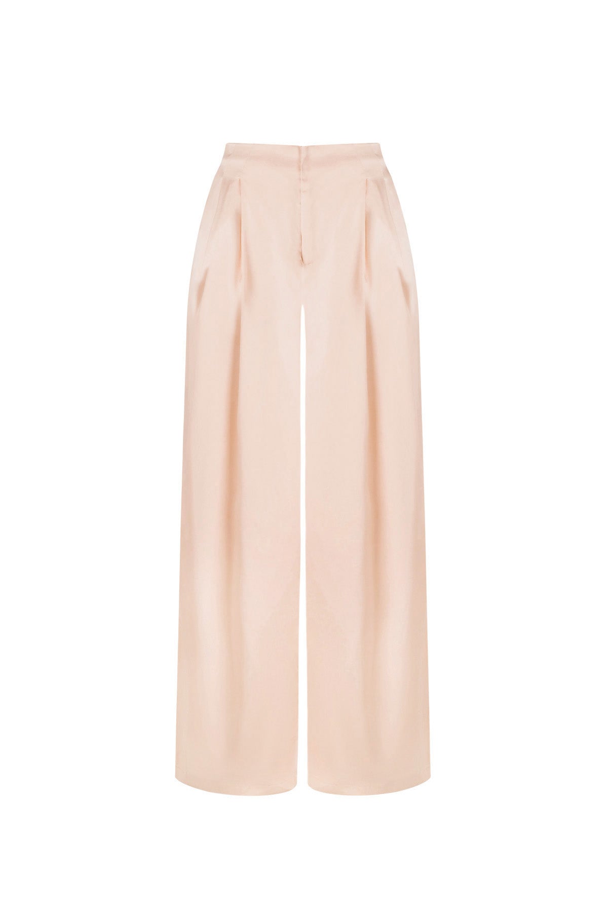 Geweven Polyestervezel Vrouwen Rechte Broeken Casual Effen Kleur