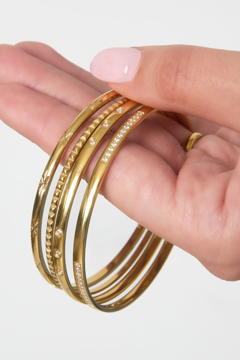 Mini-studs-bangle
