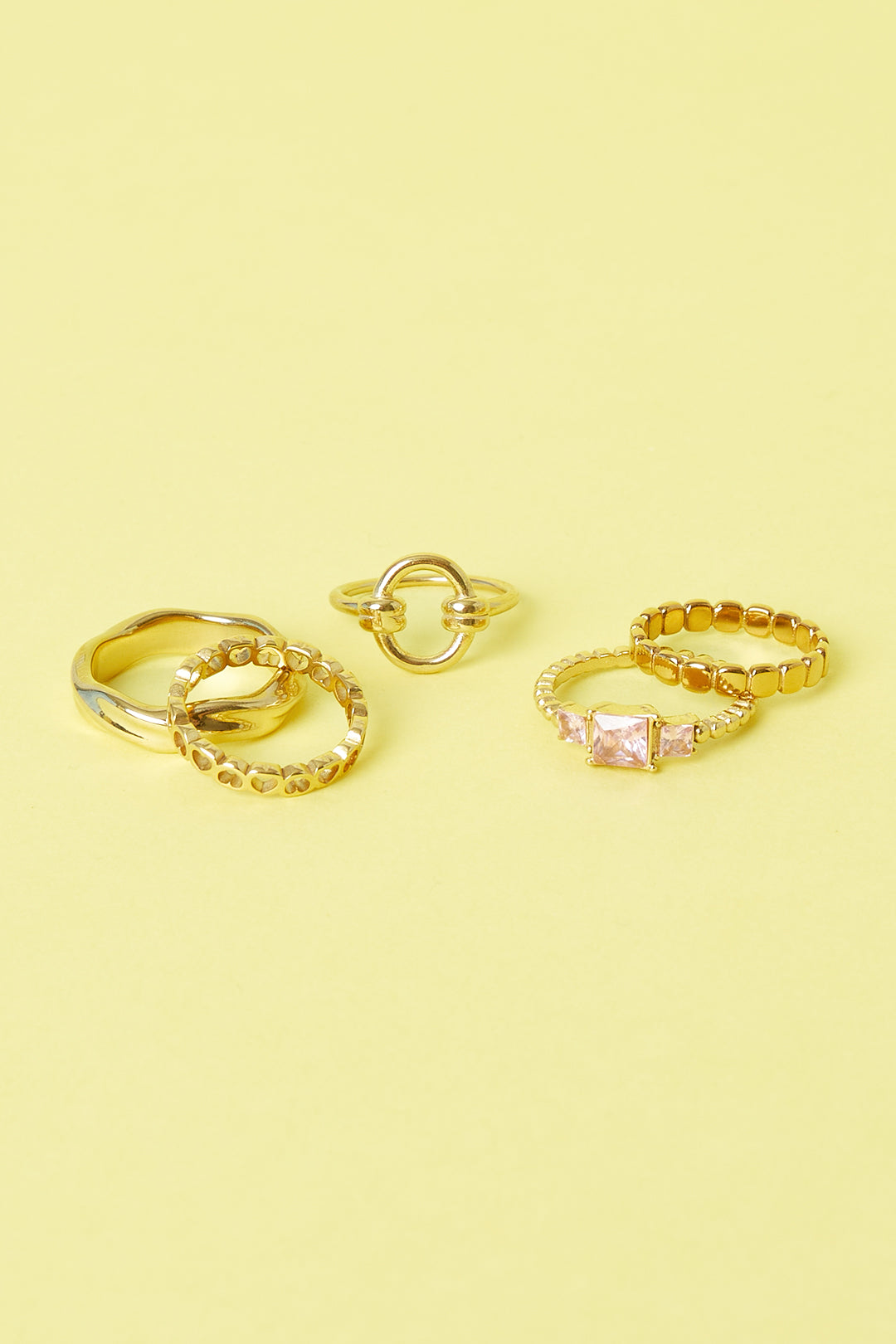 Minimalistische ringen van roestvrij staal, cirkelvormig, eenvoudig, dagelijks gebruik, eenvoudige serie, dames sieraden