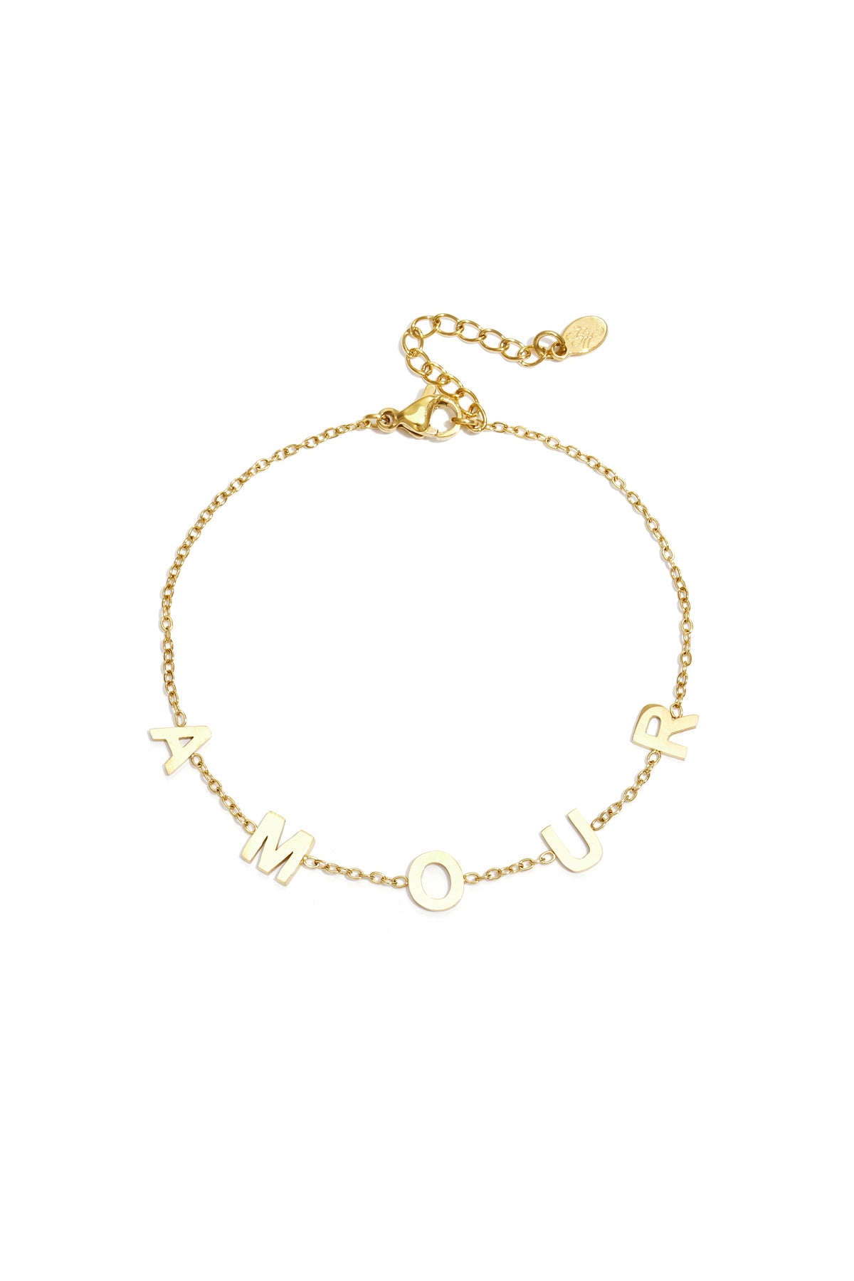 Armband amour chunky letters