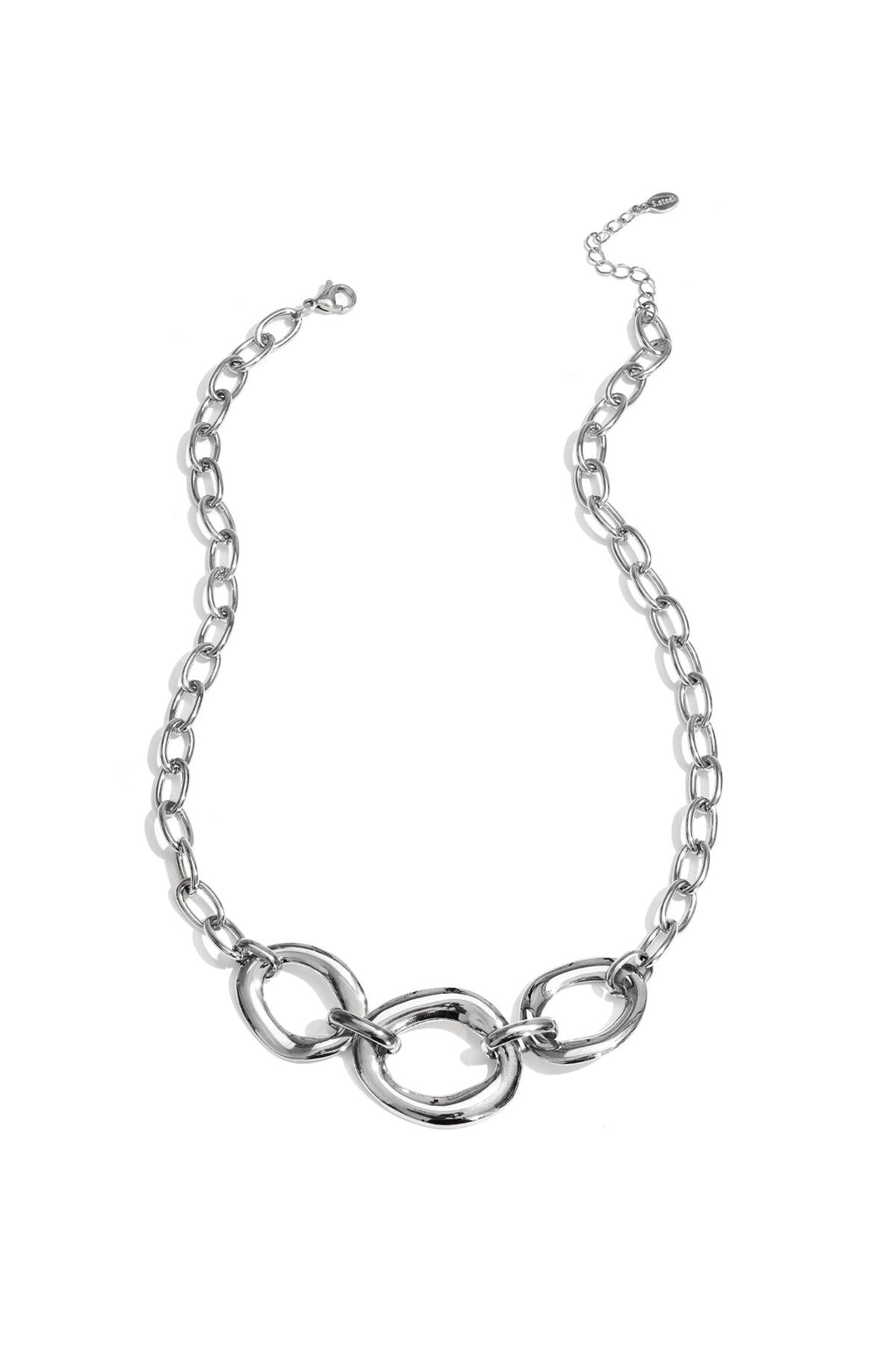 Ketting met ronde statement stukken