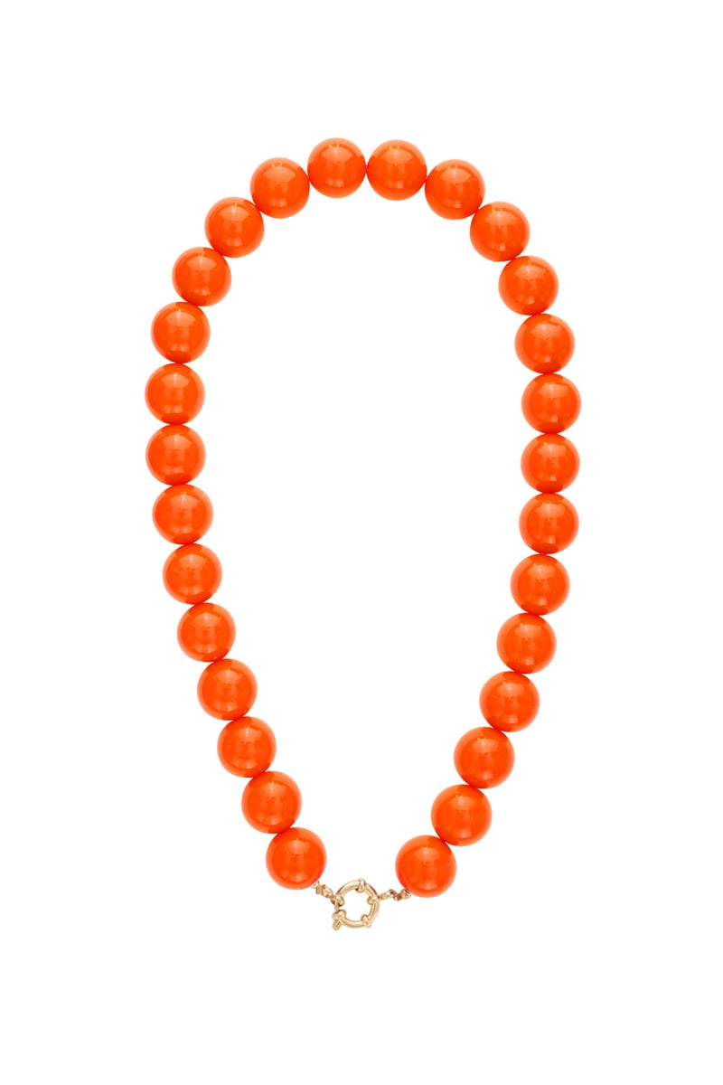 Resin Beaded Necklaces Beads Casual Daily Simple Series Women's jewelry-15mm