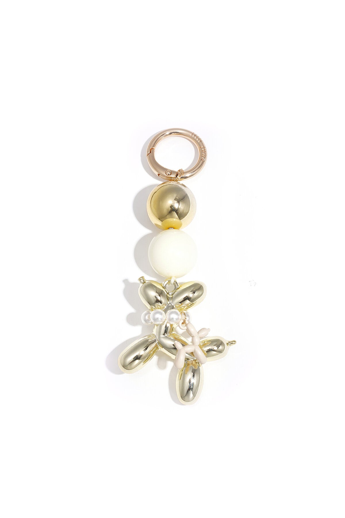 Schattige ballonhond sleutelhanger
