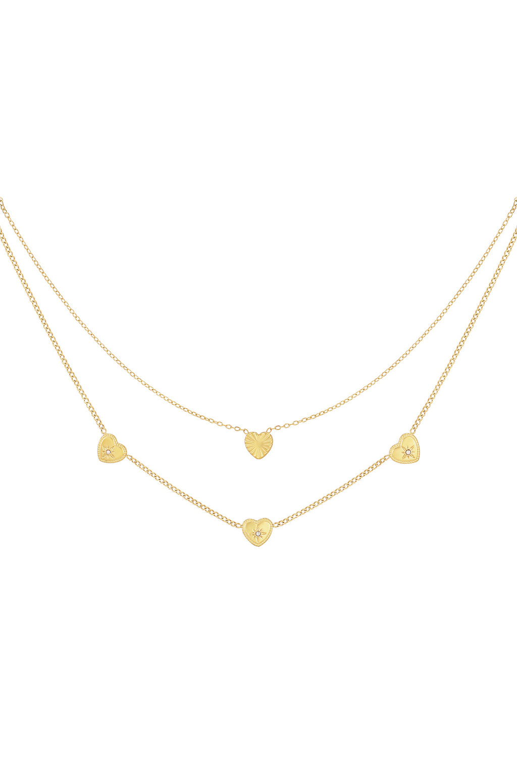 All the love ketting - zilverkleur