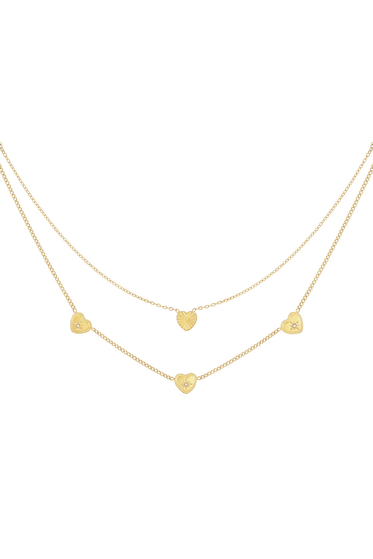 All the love ketting - zilverkleur