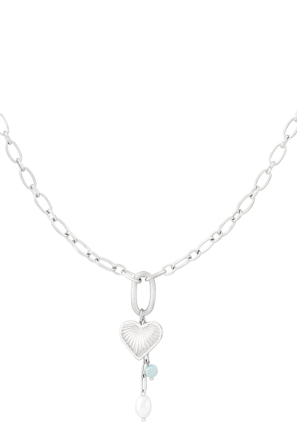 heart glow ketting