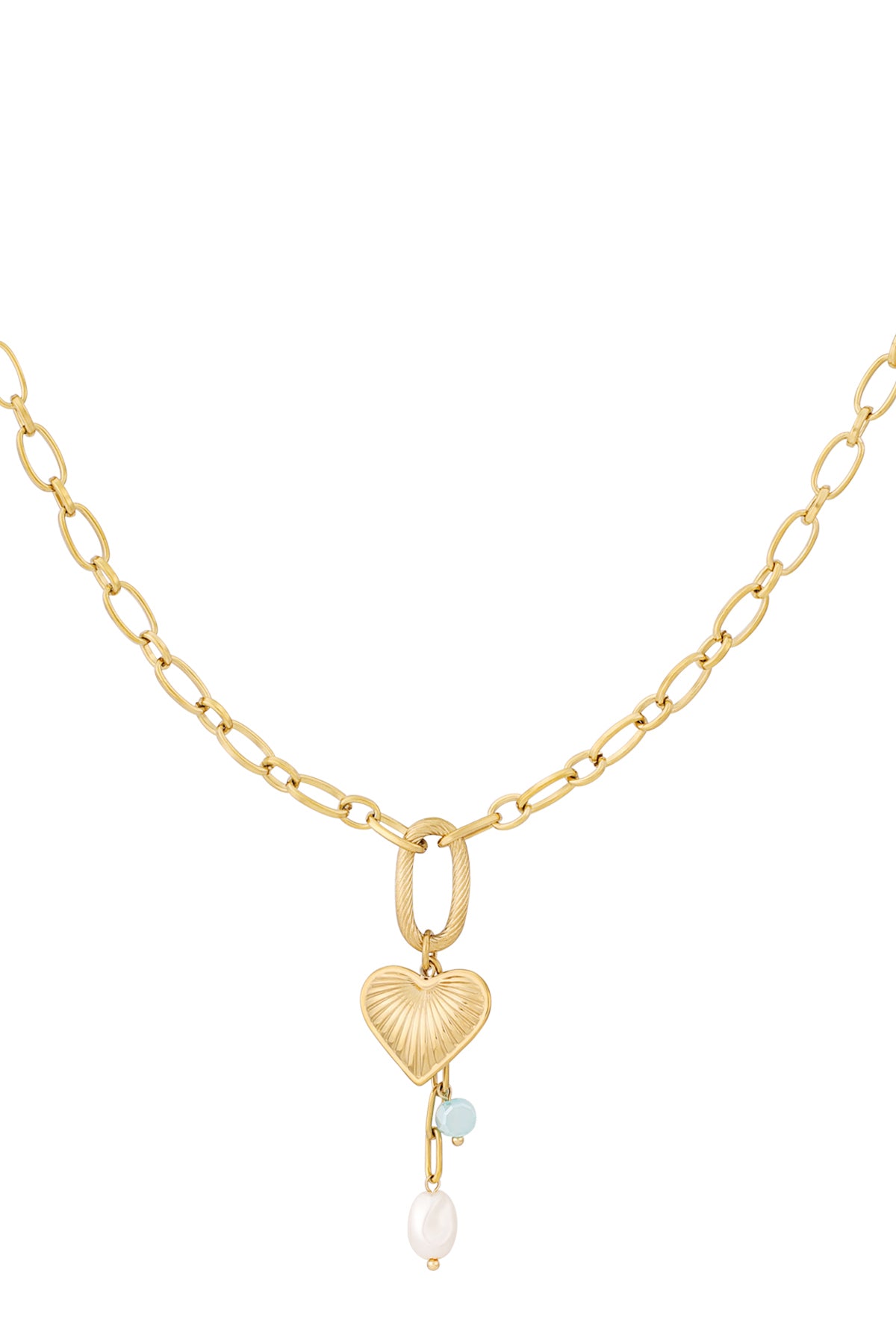 heart glow ketting