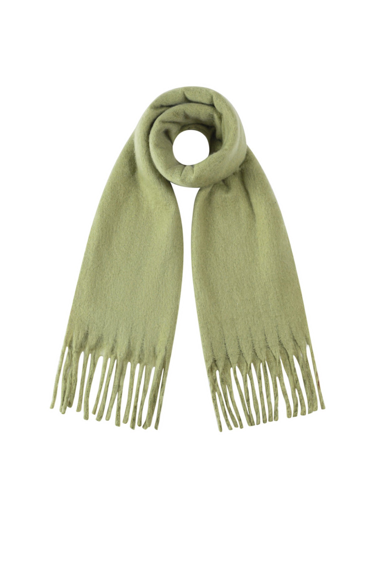 Kleurrijke winter sjaal