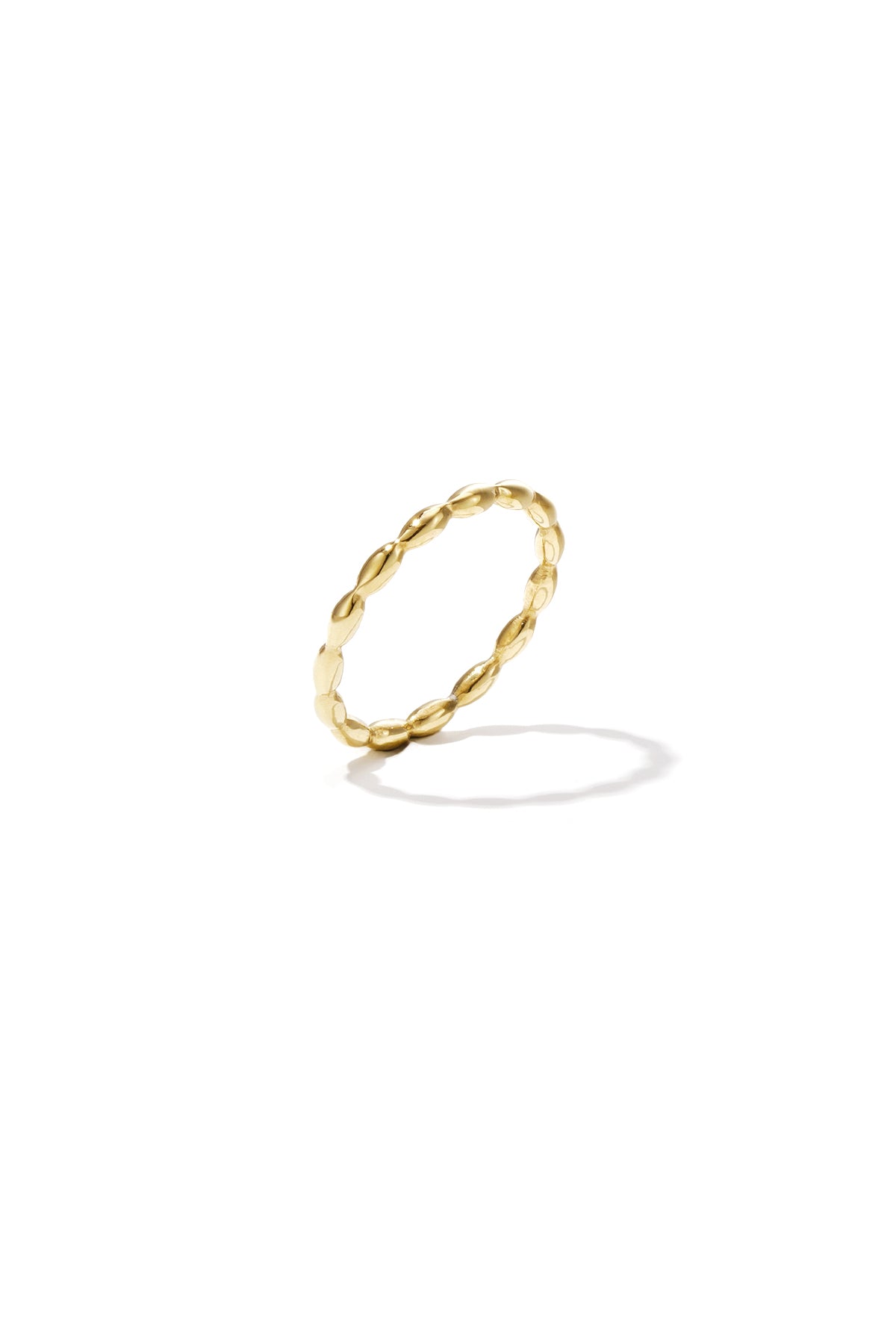 Minimalistische ringen van roestvrij staal, Circle Simple Daily Simple-serie, damessieraden.