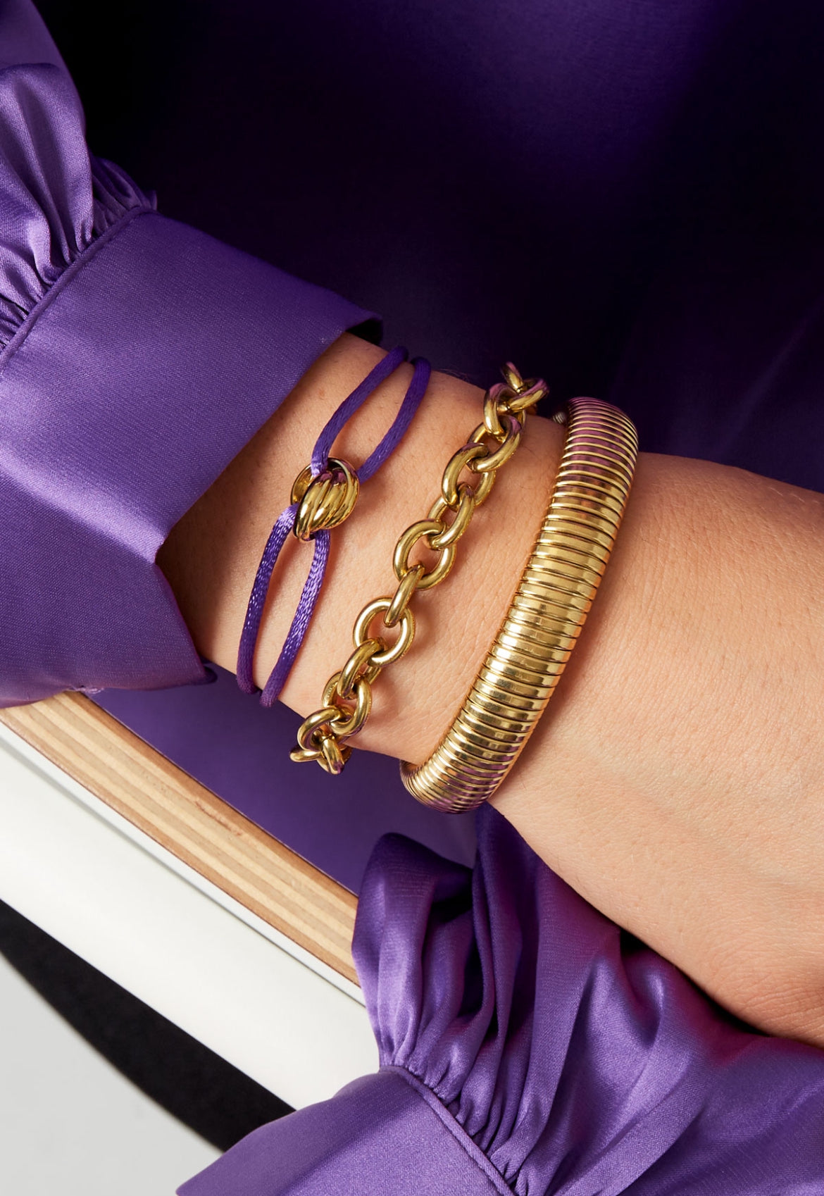 Armband satin knot