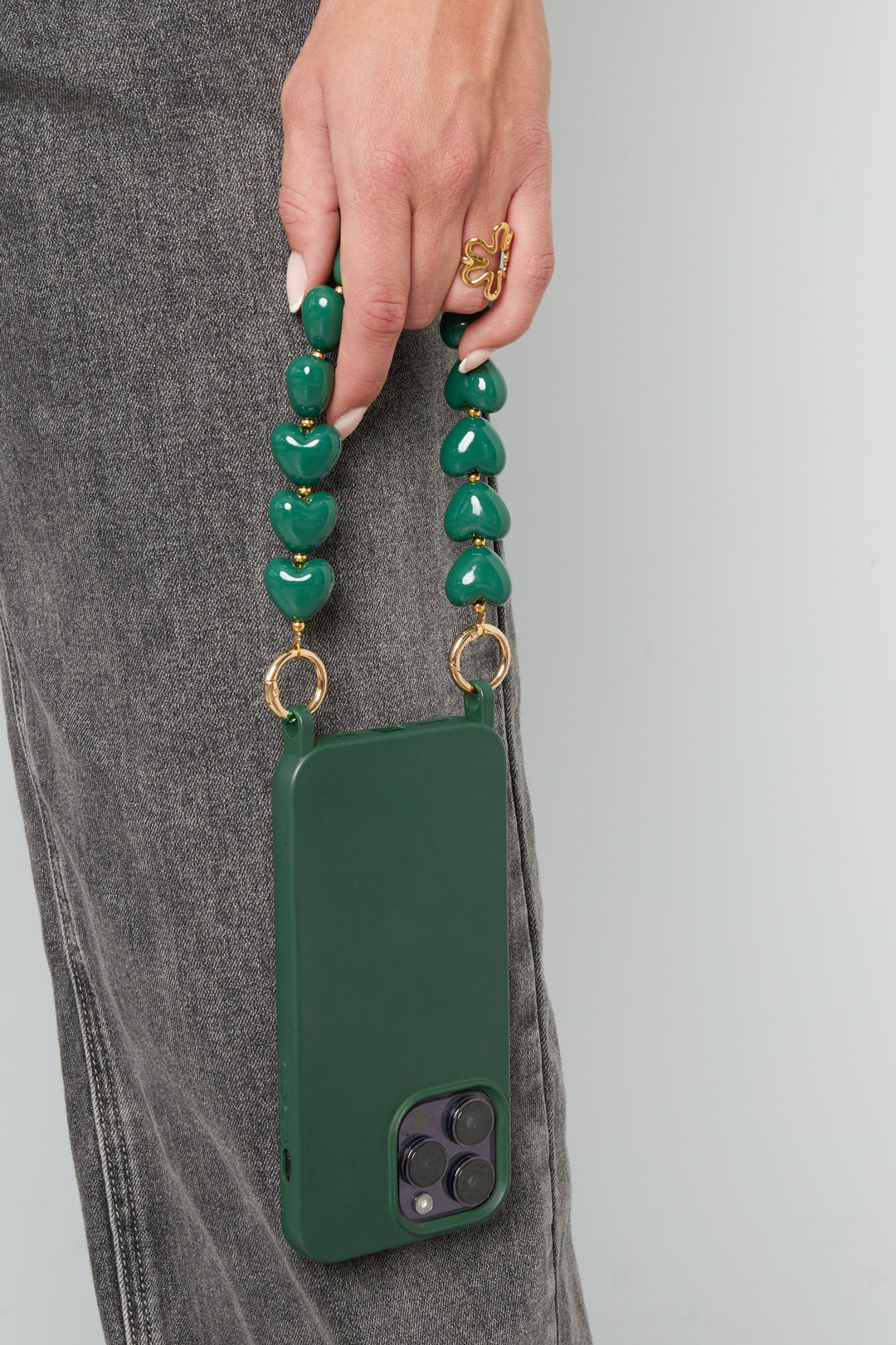 Classy hartvormig telefoonkoord