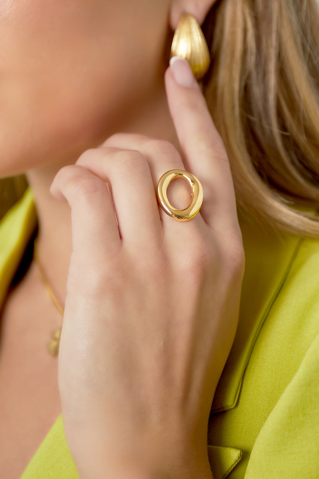 Hoop Ring - Gold kleur