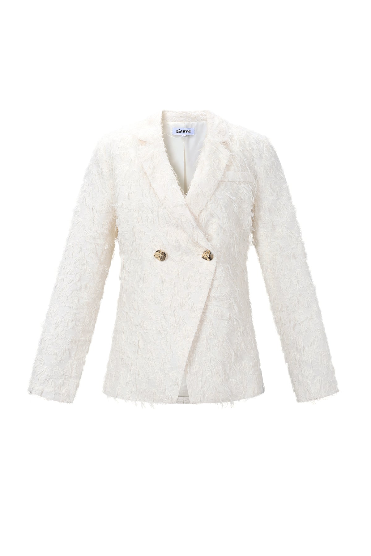 Blazer met textuur