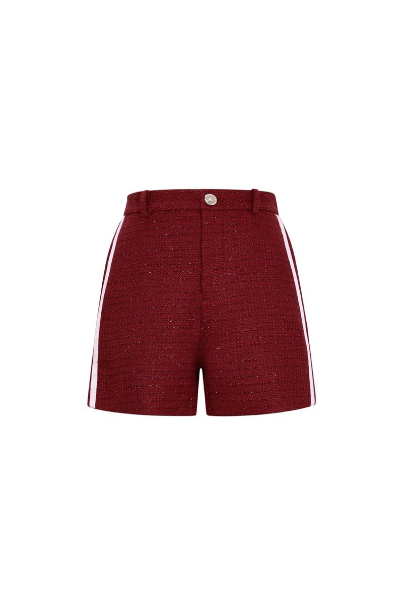 Lurex Tweed kort