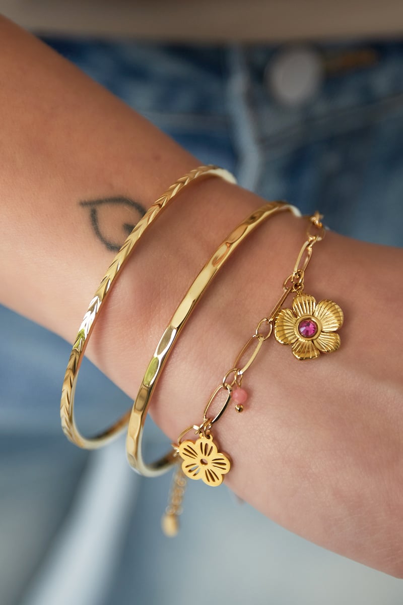 Eenvoudige gevlochten armband