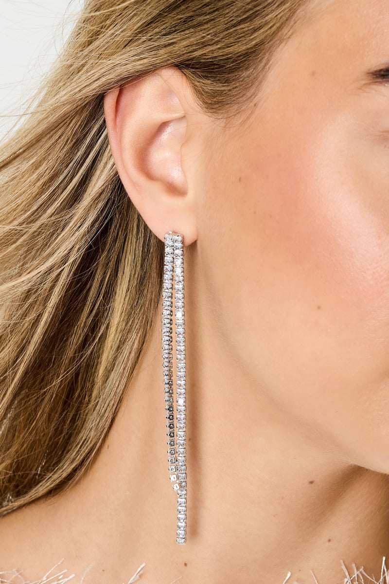 Koperen oorbellen met hanger, geometrisch, elegant, kerst, luxe serie, damessieraden