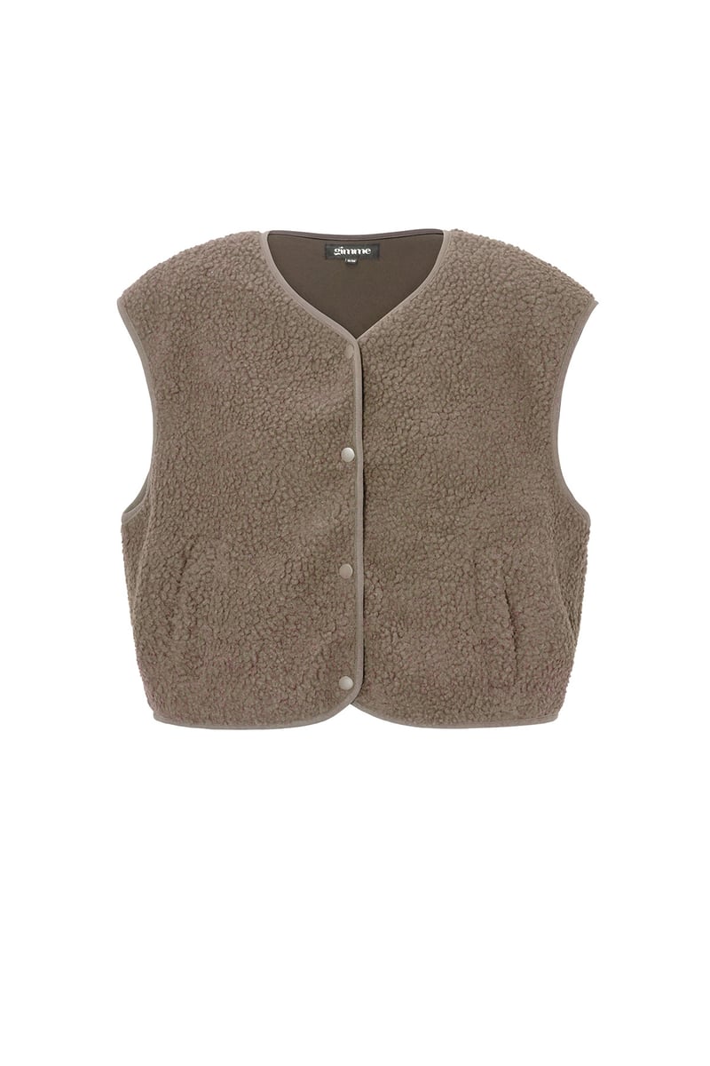 Fluffy Teddy vest