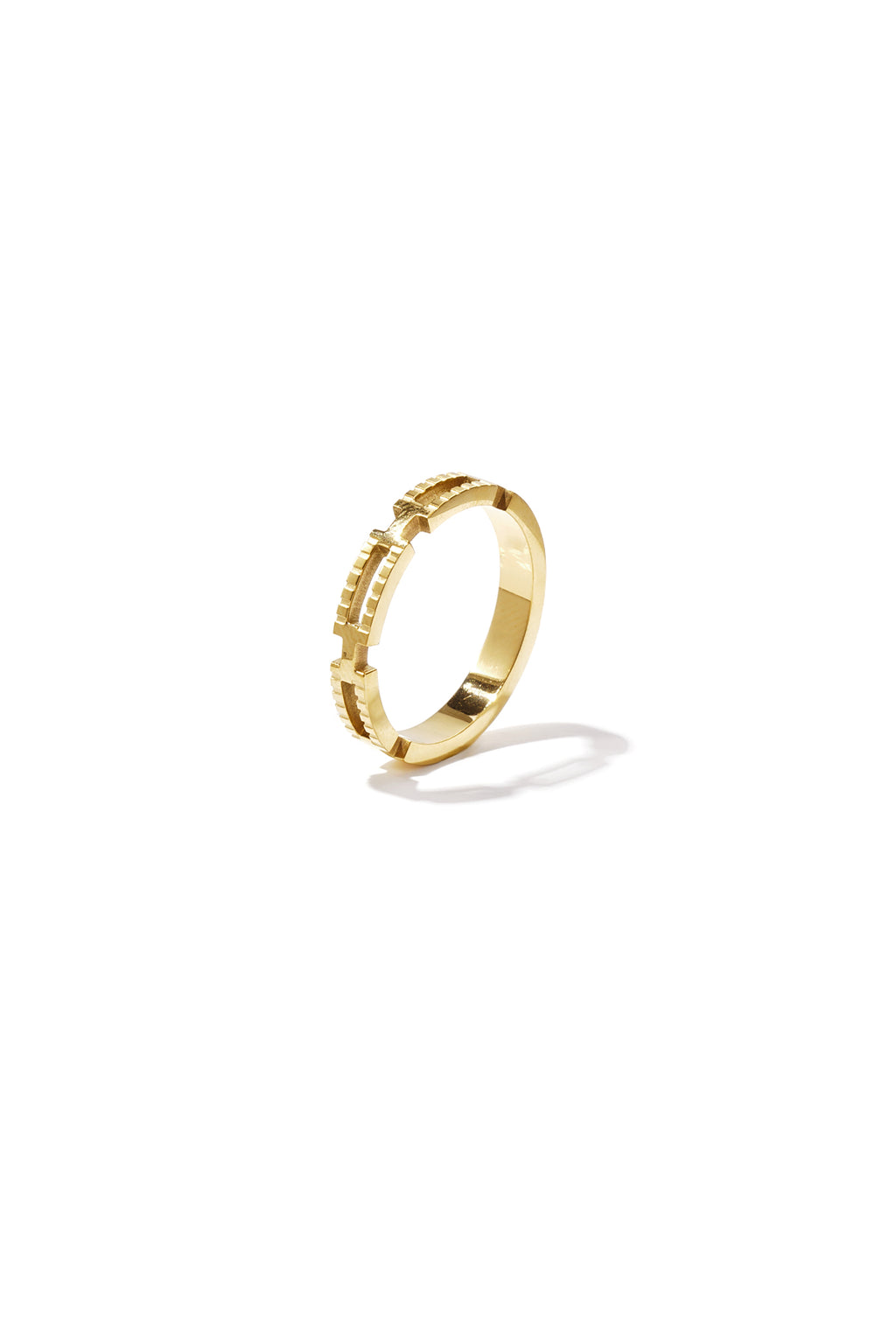 Minimalistische ringen van roestvrij staal, cirkelvormig, eenvoudig, dagelijks gebruik, eenvoudige serie, dames sieraden