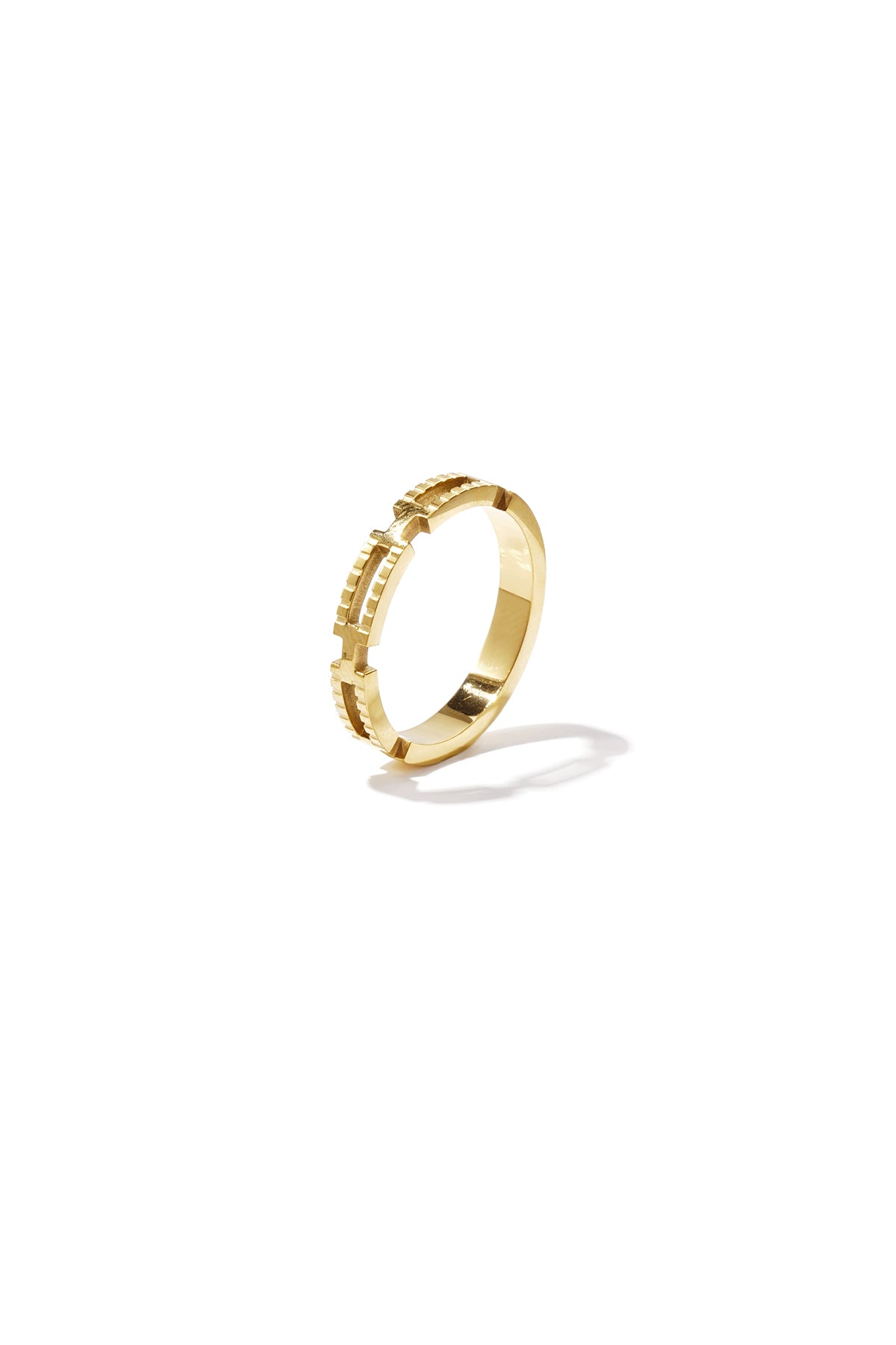 Minimalistische ringen van roestvrij staal, cirkelvormig, eenvoudig, dagelijks gebruik, eenvoudige serie, dames sieraden