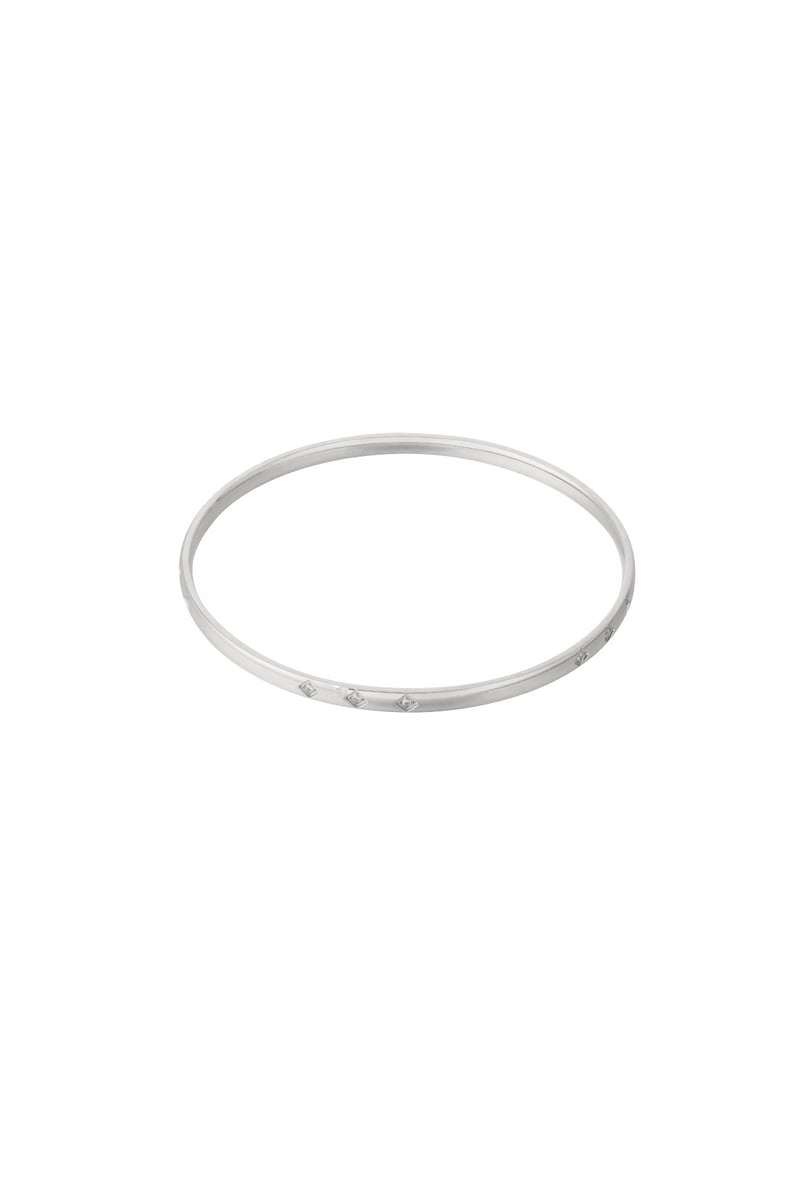 Eenvoudige mini-diamanten armband