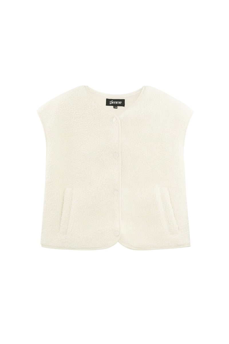 Fluffy Teddy vest