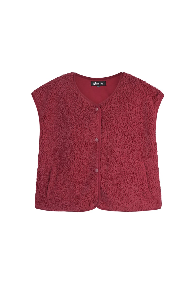 Fluffy Teddy vest