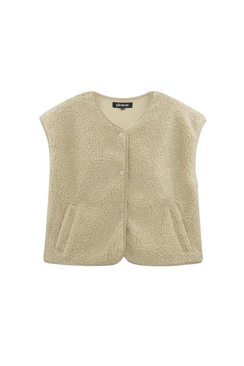 Fluffy Teddy vest