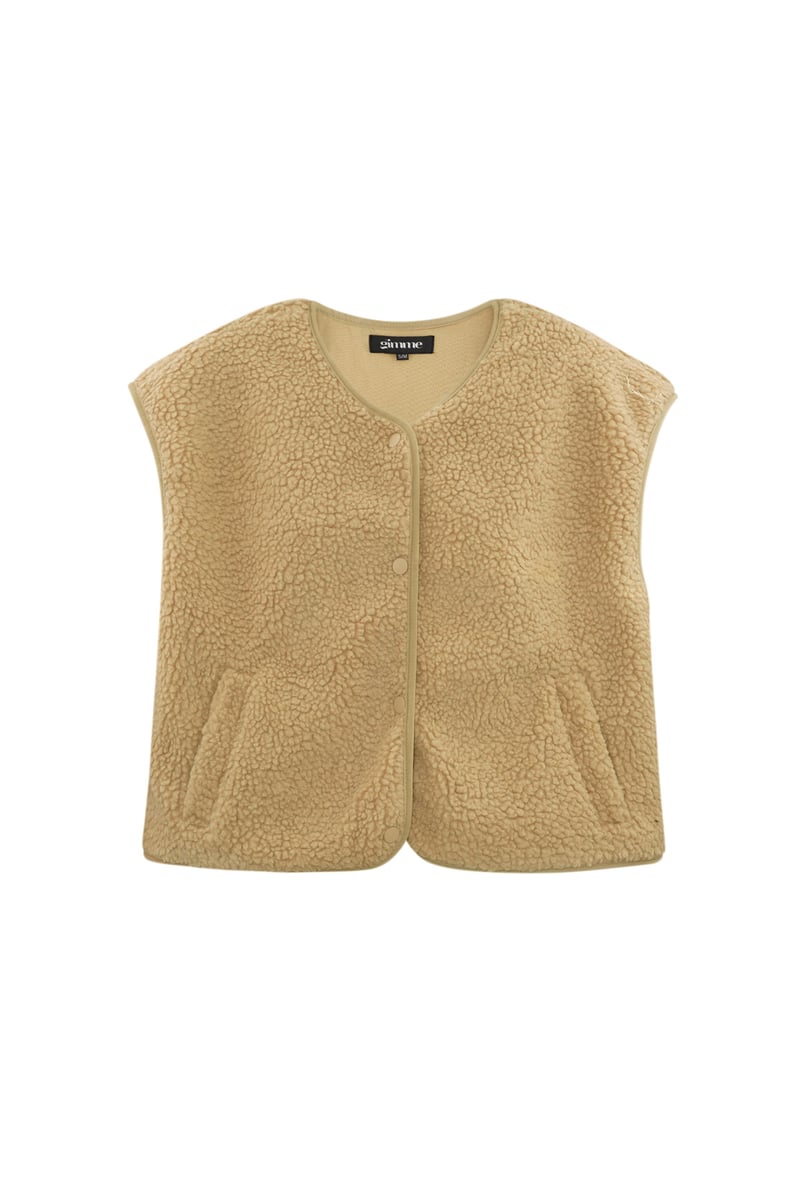 Fluffy Teddy vest