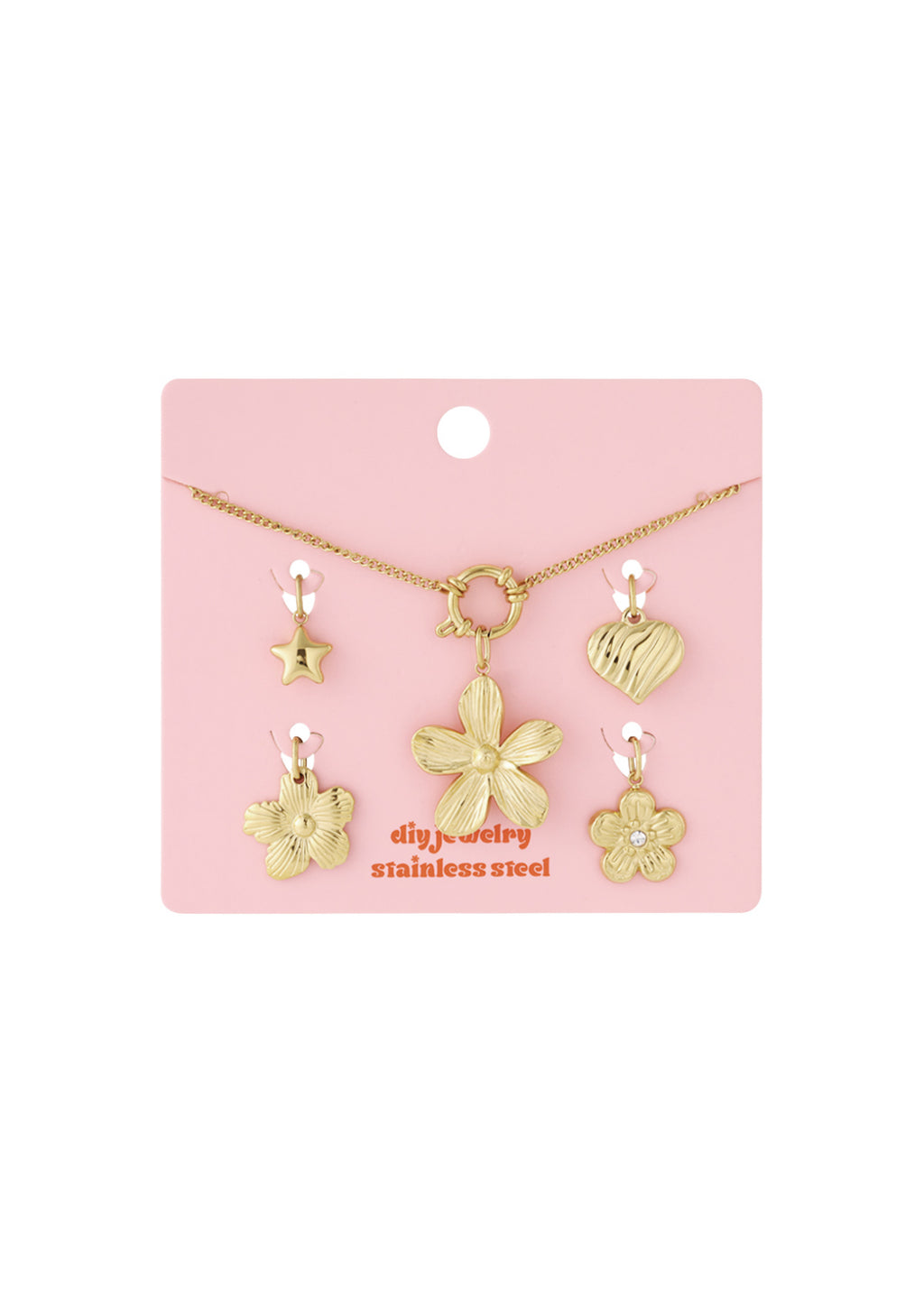 DIY bloemenketting