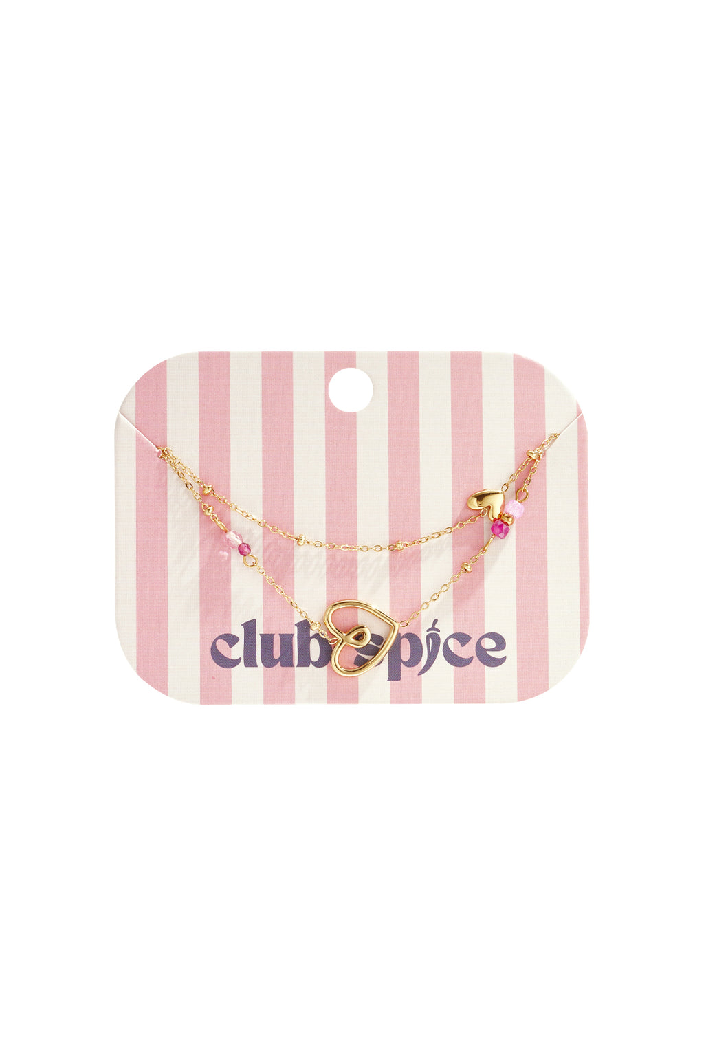 Roestvrijstalen bedelarmbanden met hartjes, casual, dagelijks en eenvoudig, dames sieraden