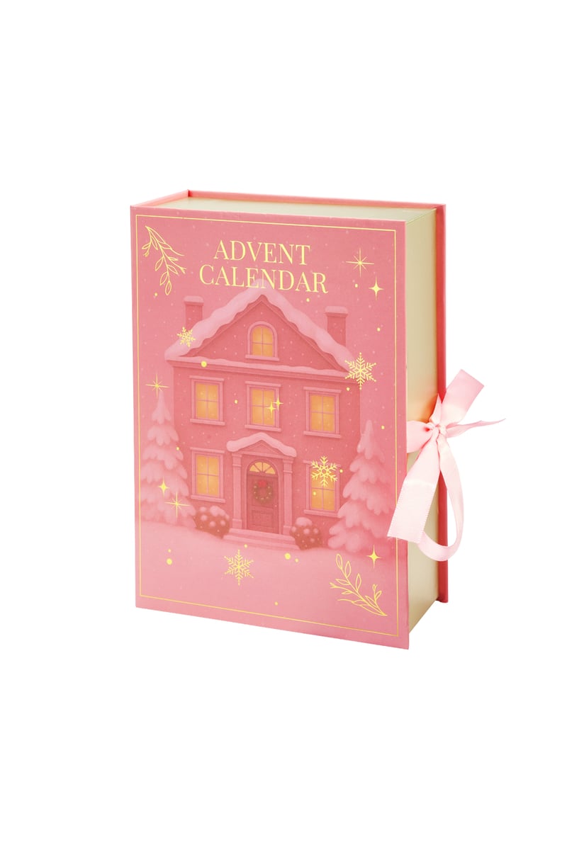 Kerst adventskalenders rechthoek Casual RVS Kerst