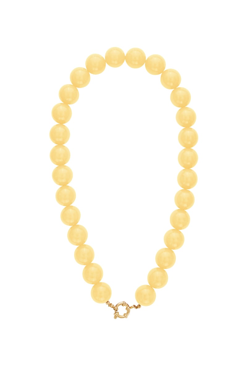 Resin Beaded Necklaces Beads Casual Daily Simple Series Women's jewelry-15mm