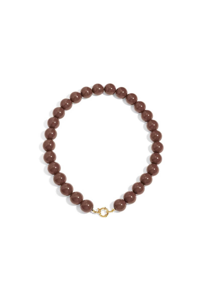 Resin Beaded Necklaces Beads Casual Daily Simple Series Women's jewelry-15mm