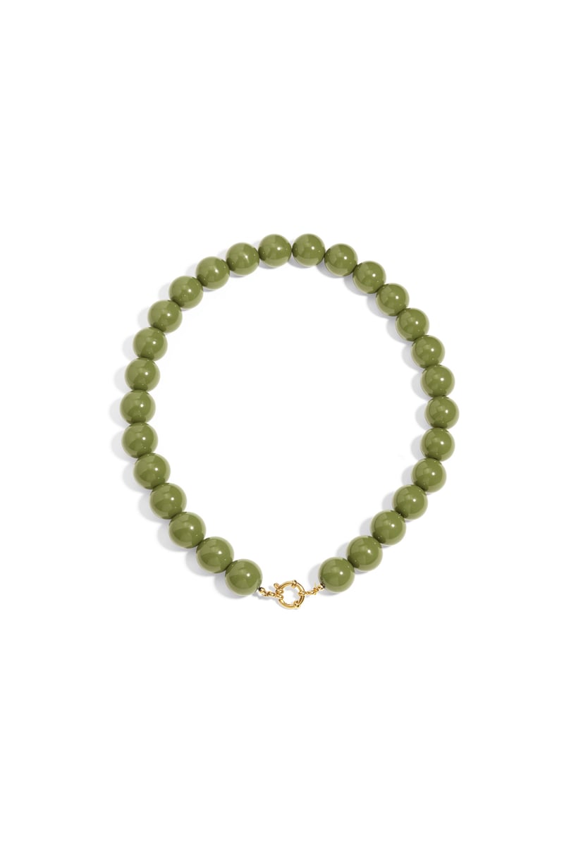 Resin Beaded Necklaces Beads Casual Daily Simple Series Women's jewelry-15mm