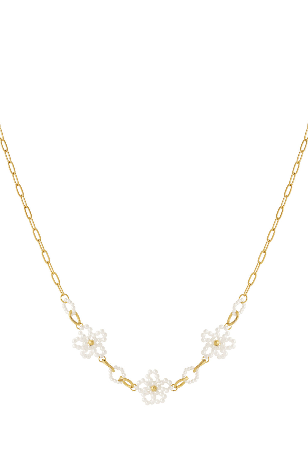 Bloemenschakelketting Ketting