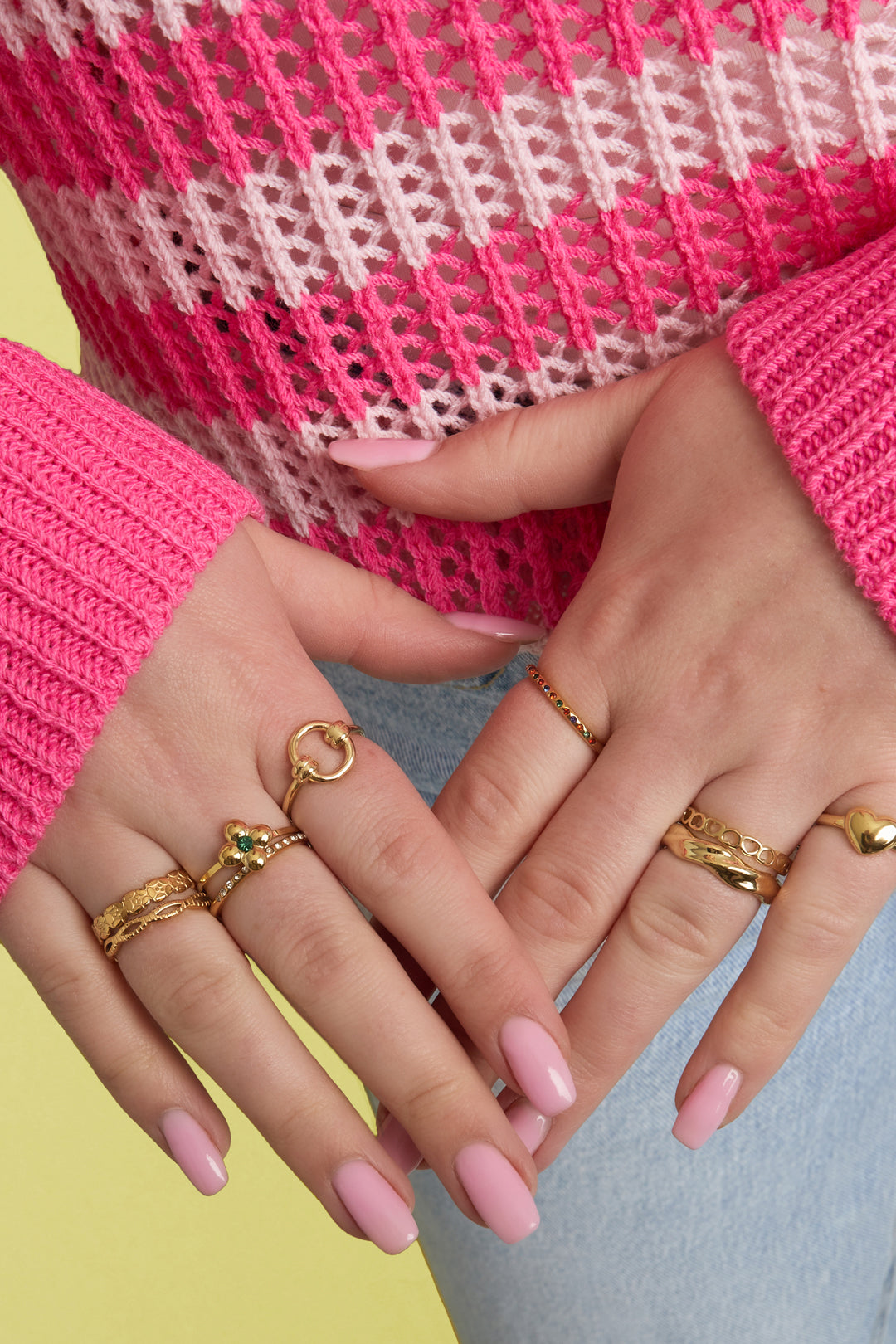 Minimalistische ringen van roestvrij staal, cirkelvormig, eenvoudig, dagelijks gebruik, eenvoudige serie, dames sieraden