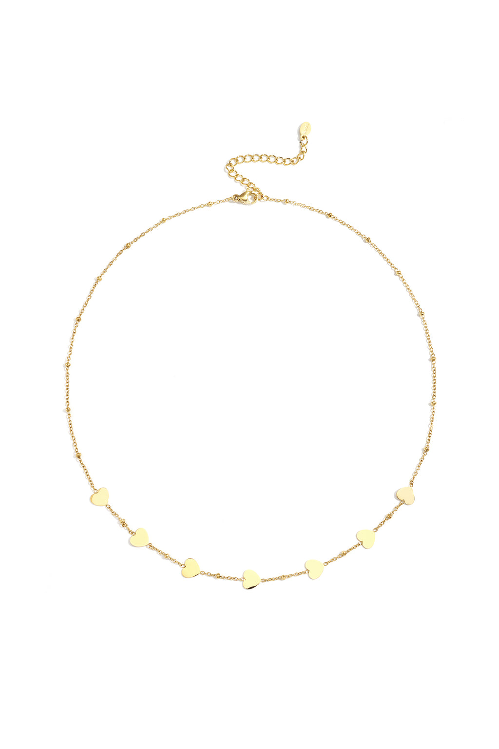 Roestvrijstalen kettingen met hart, casual, dagelijks, eenvoudig, serie, damessieraden