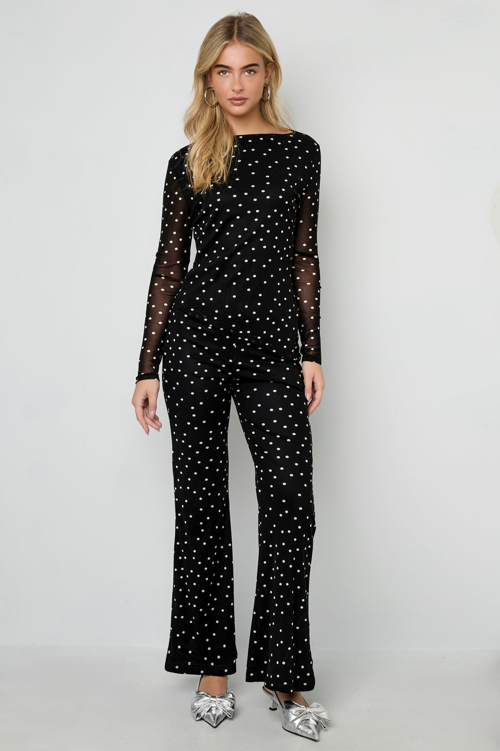 De Polkadot Set Broek