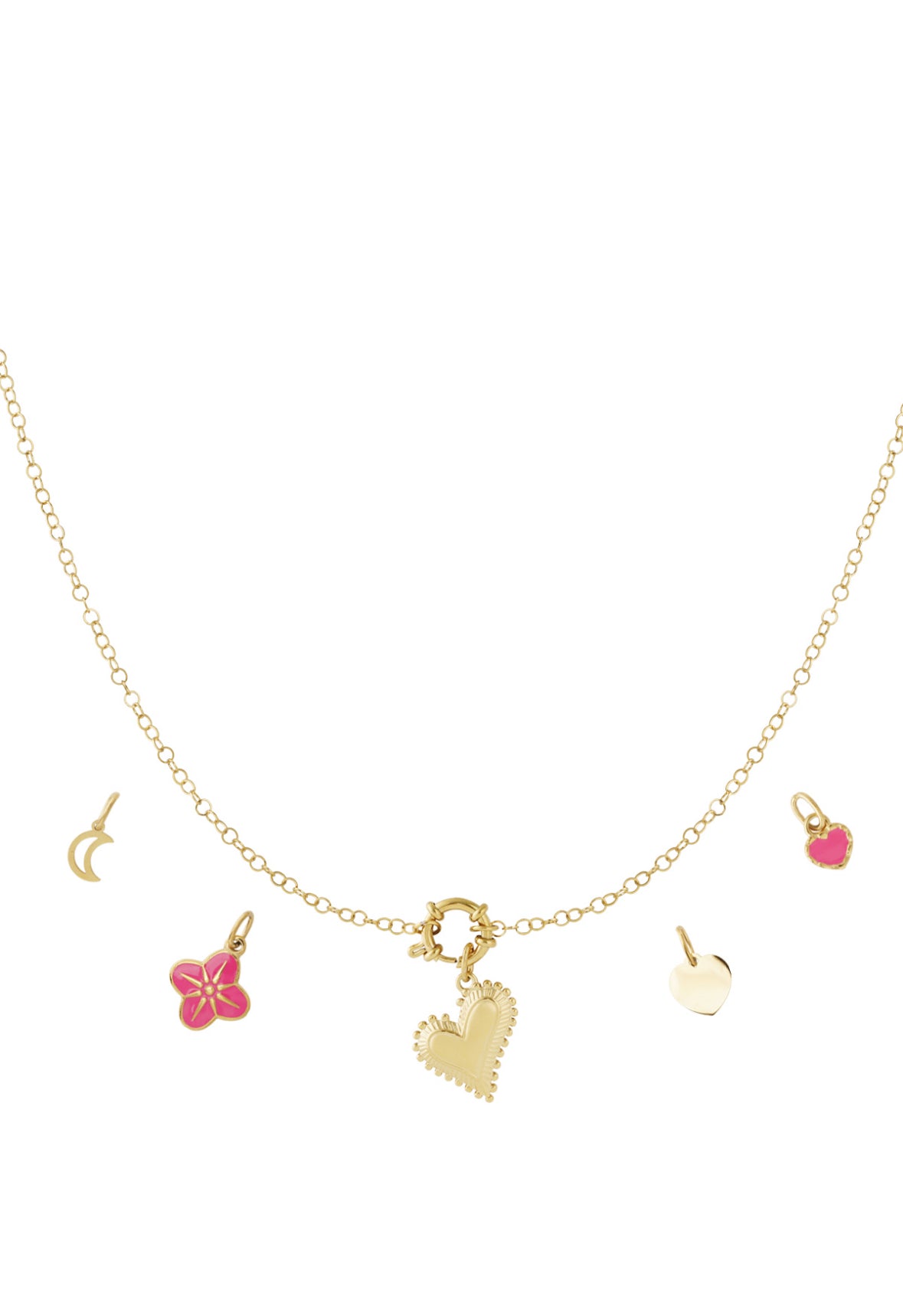 Chunky hart DIY ketting