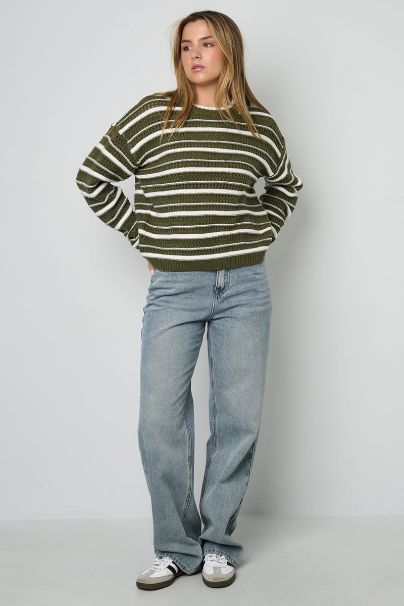 It-sweater met strepen