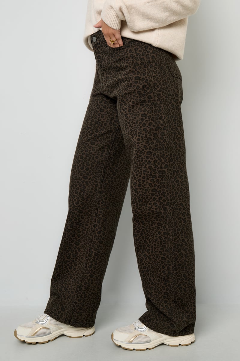 Luipaardjeans