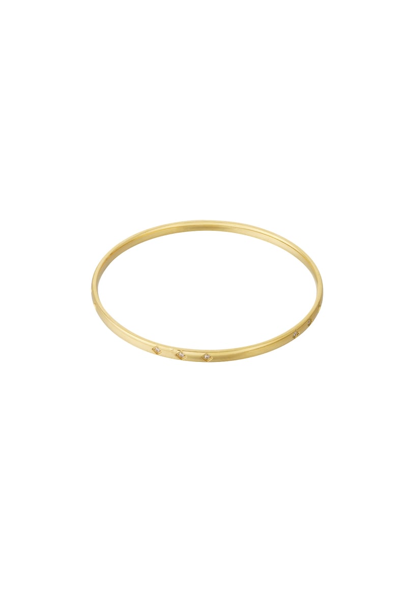 Eenvoudige mini-diamanten armband