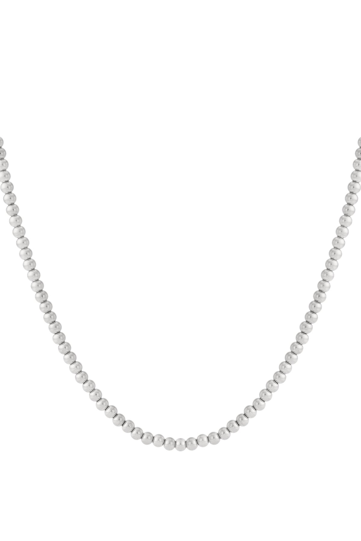 Ketting van massieve kralen - 6 mm