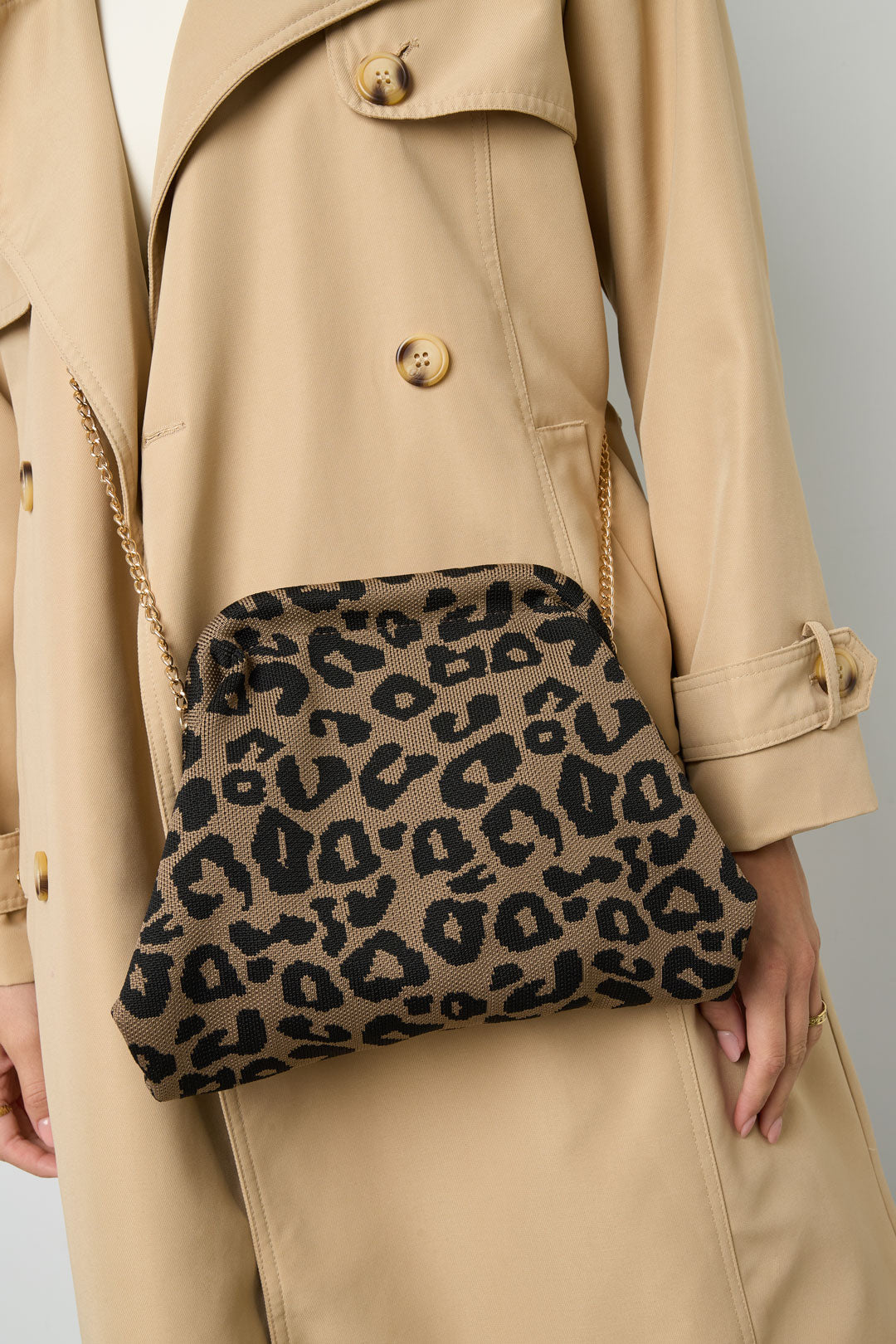 Strandtassen Luipaardprint Casual Polyester Dagelijkse Accessoires