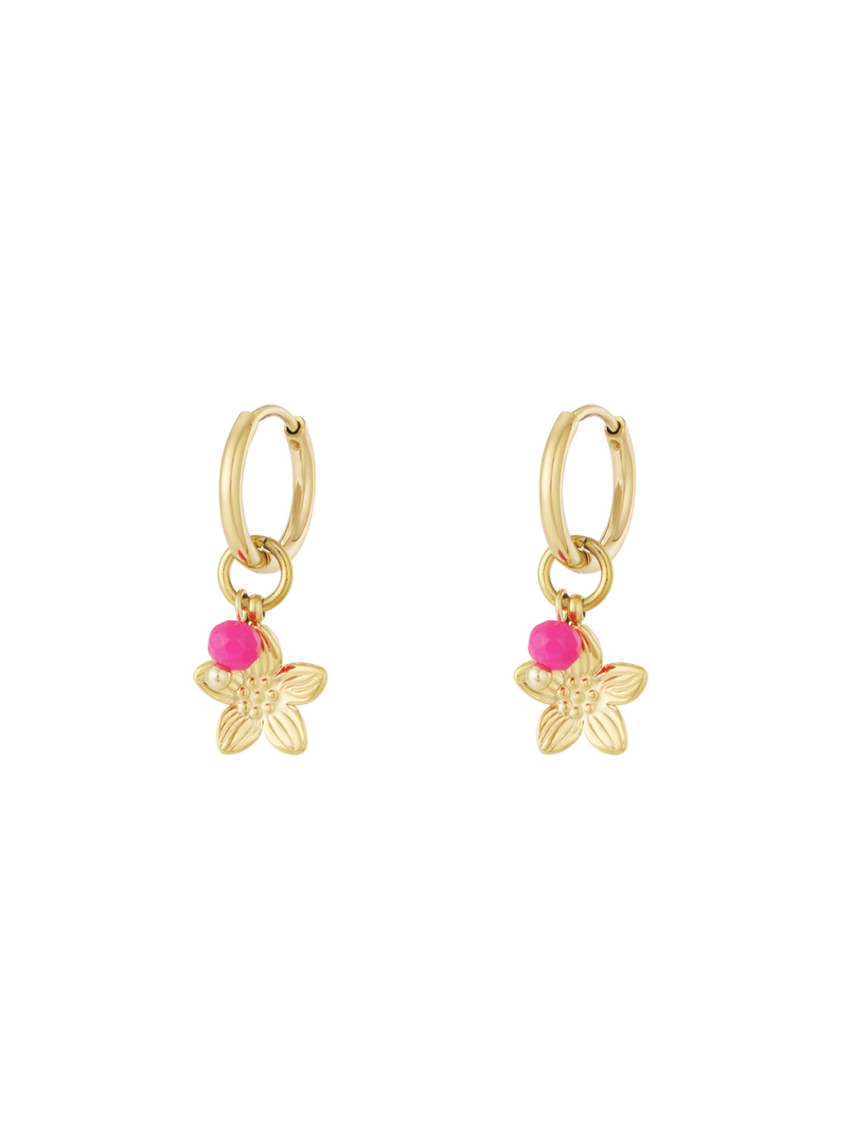 Pearl blossom oorbellen