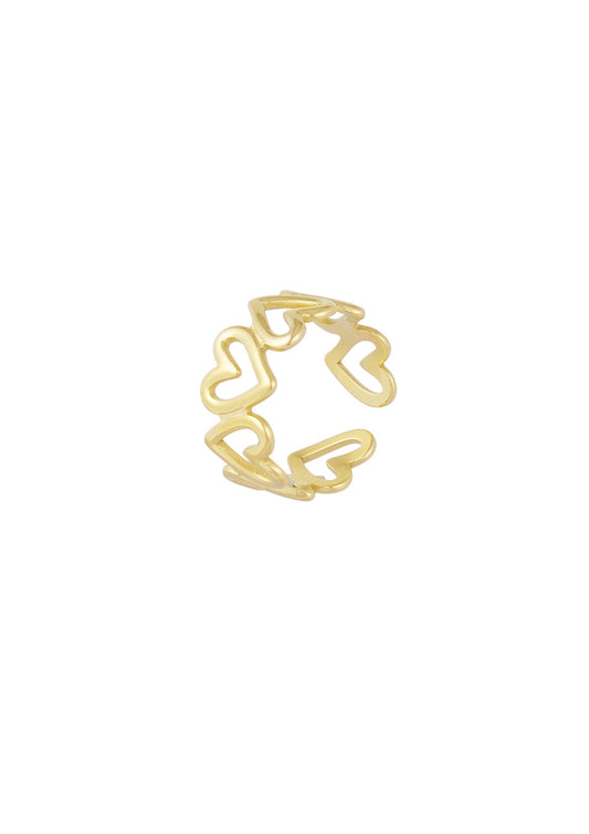 Twisted love ring