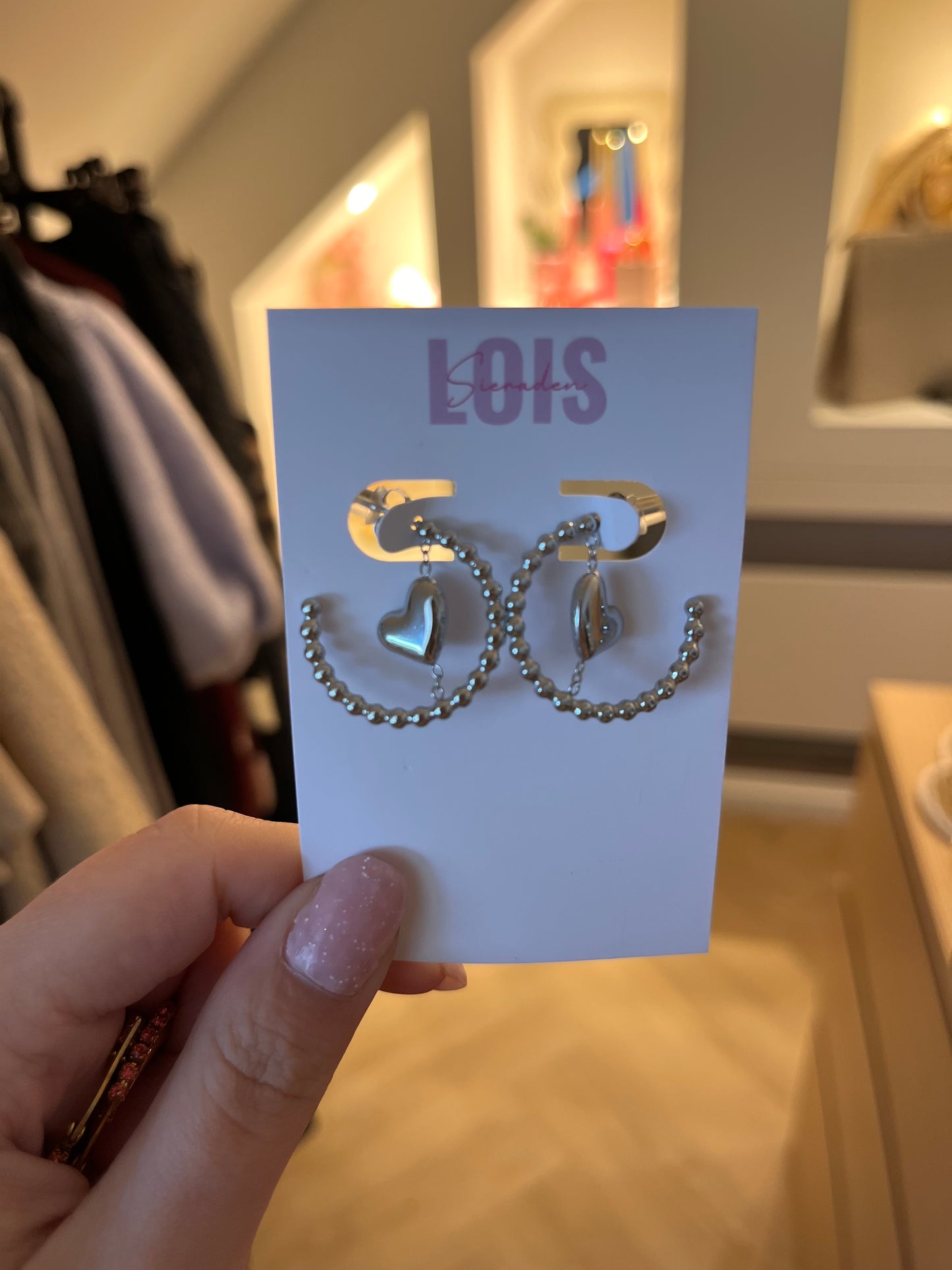 Oorbellen hartjes